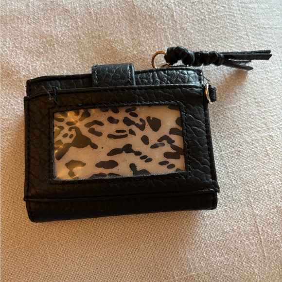 Jessica Simpson Black Key & Card Holder - Picture 2 of 3